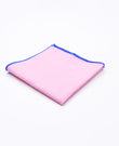 Pochette de Costume Rose n°4 en Coton «Edgard»