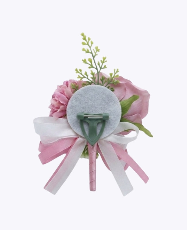 Boutonnière Fleur Violet Homme «Valentin»