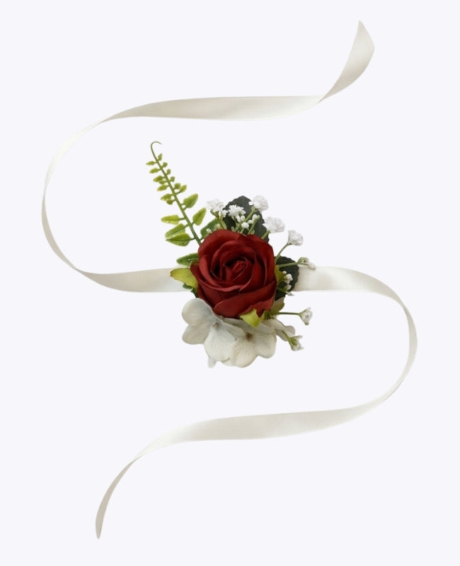 Bracelet Fleur Rouge Femme "Gabriel"