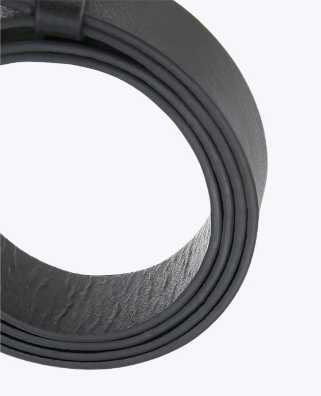 Ceinture Femme Noir en Cuir «Clémence»