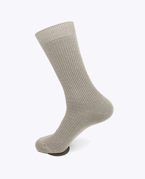 Chaussettes Homme Beige en Coton «Maurice»