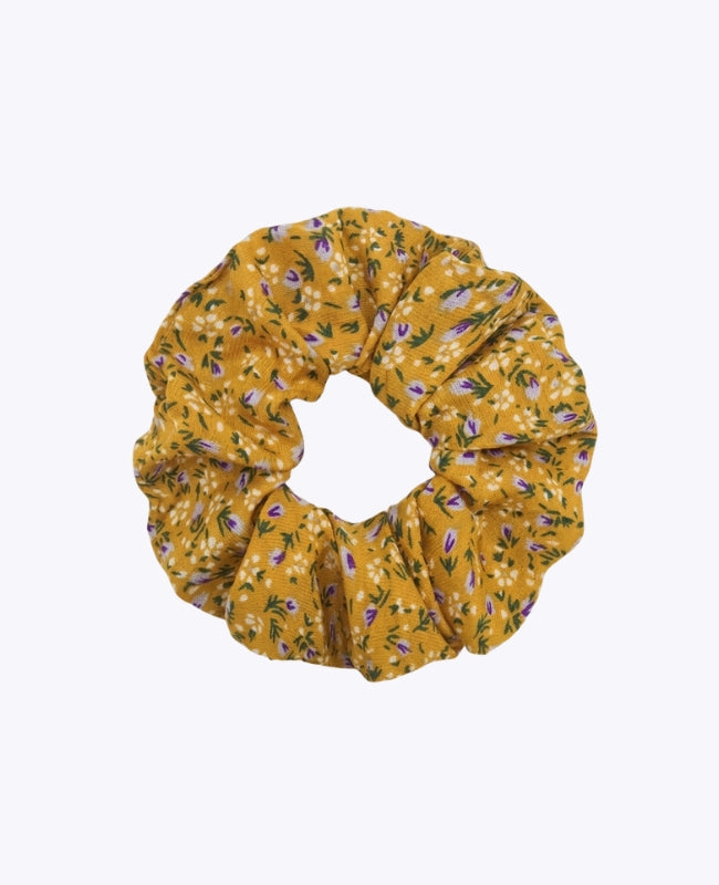 Chouchou Liberty Jaune n°3 Femme «Suzanne»