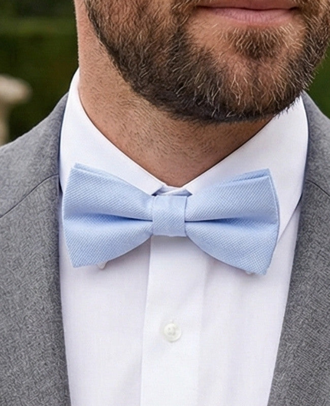 Noeud Papillon Bleu n°3 Homme en Coton «Edgard»