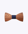 Noeud Papillon Bleu Enfant en Bois «Arsène»