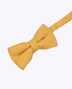 Noeud Papillon Jaune n°1 Enfant en Effet Velours «Simon»