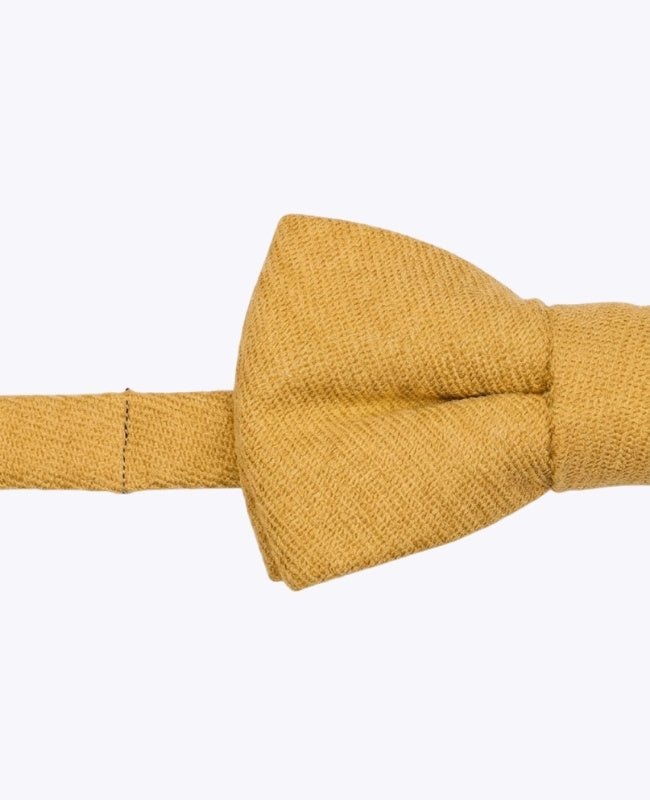 Noeud Papillon Jaune n°1 Enfant en Effet Velours «Simon»