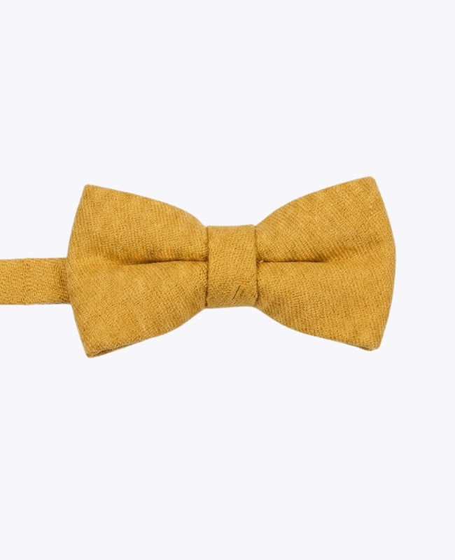 Noeud Papillon Jaune n°1 Enfant en Effet Velours «Simon»