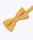 Noeud Papillon Jaune n°1 Homme en Effet Velours «Simon»