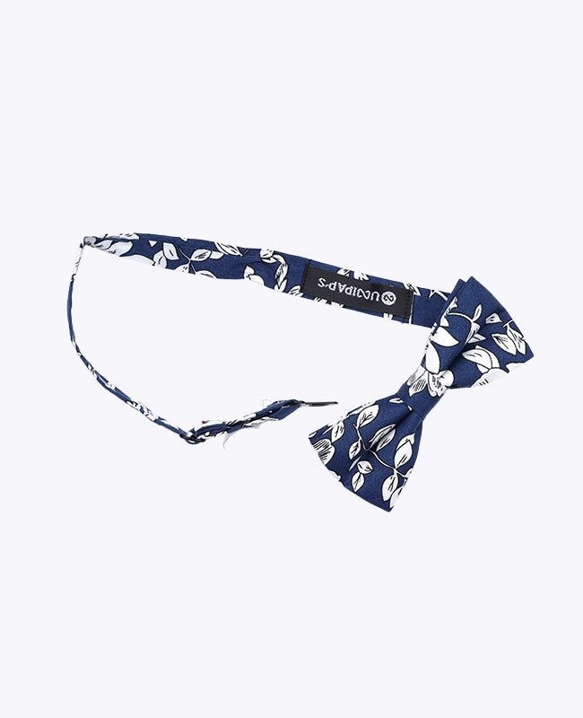 Noeud Papillon Liberty Bleu n°2 Enfant en Coton «Clovis»
