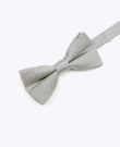 Noeud Papillon à Paillette Argent n°1 Enfant en Polyester | Léonard - Unipap's