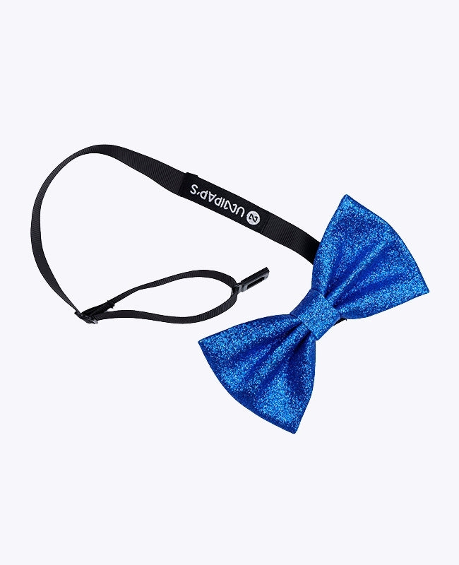 Noeud Papillon à Paillettes Bleu n°1 Homme en Polyester «Olive»
