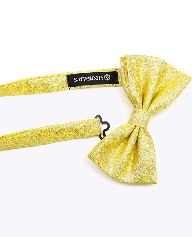 Noeud Papillon à Paillette Doré n°1 Homme en Polyester | Isidore - Unipap's