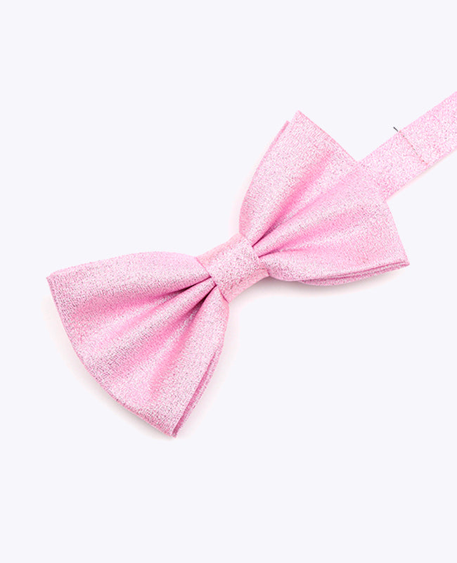 Noeud Papillon à Paillette Rose n°1 Homme en Polyester | Isidore - Unipap's