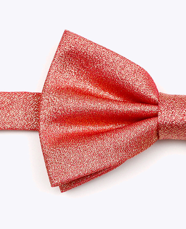 Noeud Papillon à Paillette Rouge n°2 Homme en Polyester | Isidore - Unipap's