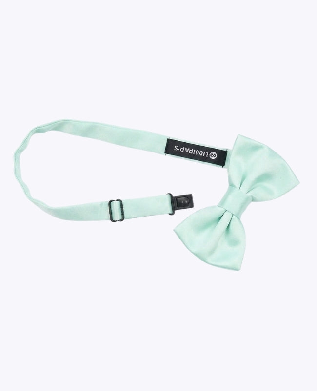 Noeud Papillon Vert n°2 Enfant en Polyester «Anatole»