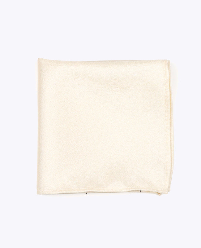 Pochette de Costume à Paillette Blanc n°1 en Polyester | Armand - Unipap's