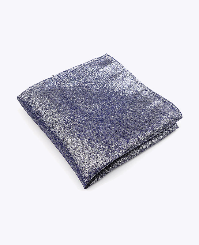 Pochette de Costume à Paillette Bleu n°1 en Polyester | Isidore - Unipap's