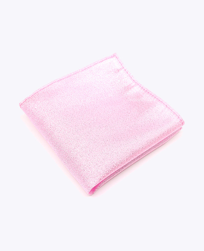 Pochette de Costume à Paillette Rose n°1 en Polyester | Isidore - Unipap's
