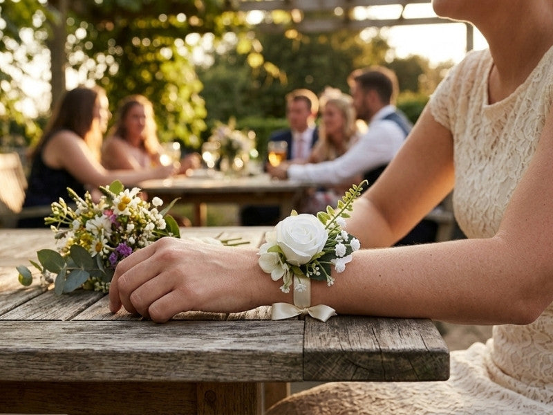 Unipap's Bracelet Fleur - UN ACCESSOIRE IDÉAL POUR LES GRANDES OCCASIONS Image