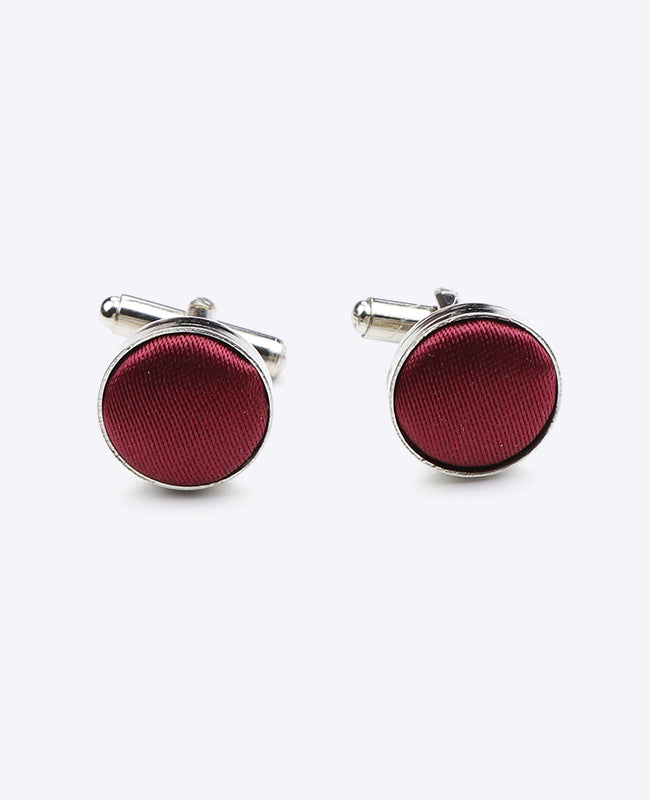Boutons de Manchette Rouge n°1 en Polyester | Jules - Unipap's