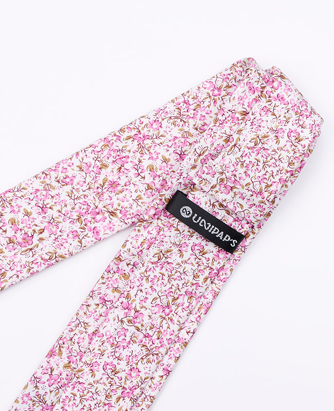 Cravate Liberty Rose n°4 Homme en Coton | Gaspard - Unipap's