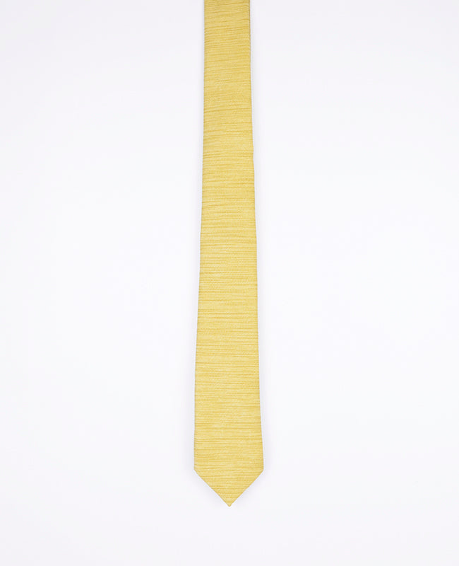 Cravate Jaune n°1 Homme en Polyester | Augustin - Unipap's