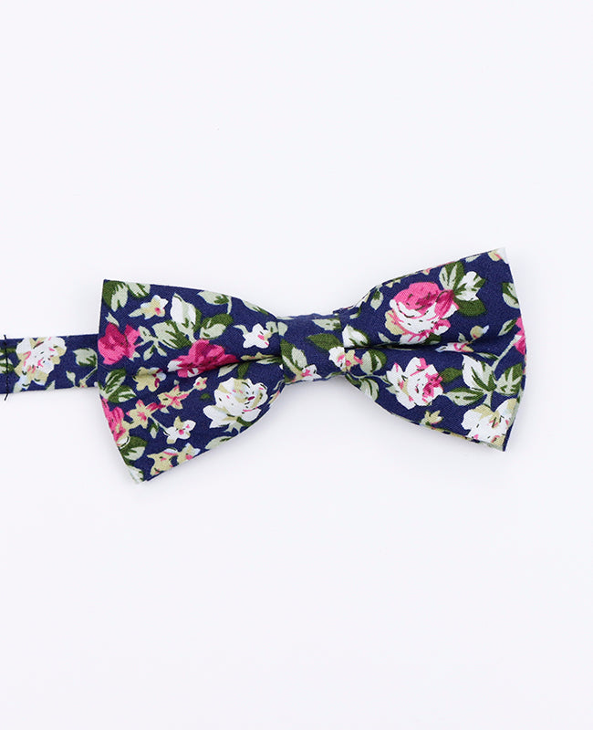 Noeud Papillon Liberty Bleu n°1 Enfant en Coton | Charles - Unipap's