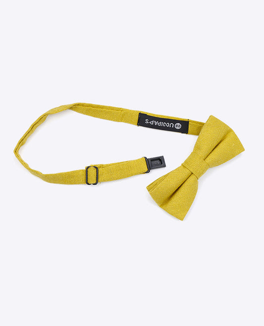 Noeud Papillon Jaune Enfant en Coton | Edgard | Unipap's