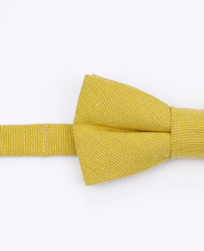Noeud Papillon Jaune Enfant en Coton | Edgard | Unipap's