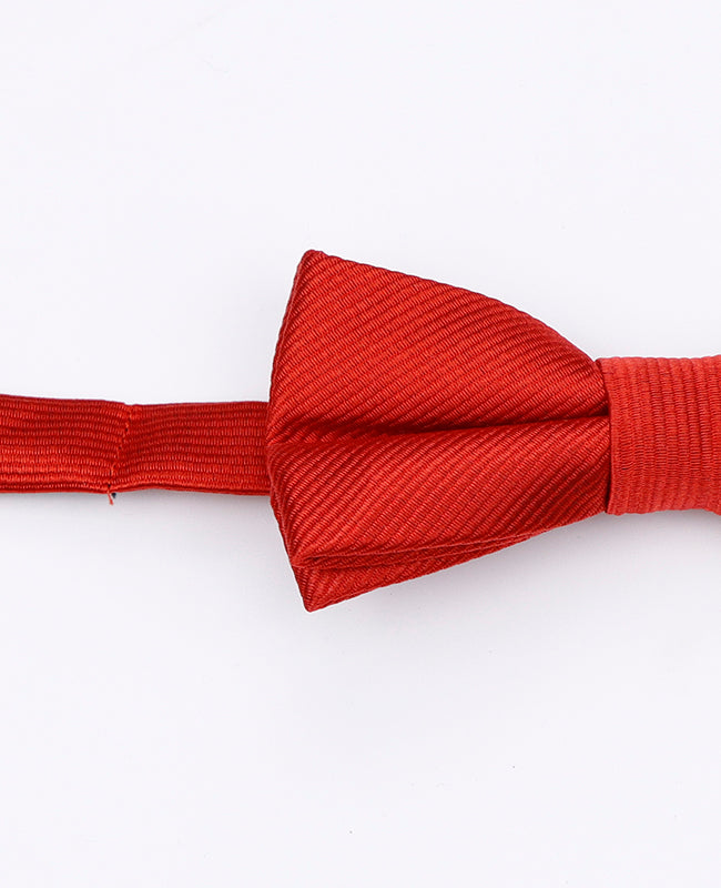 Noeud Papillon Rouge n°2 Enfant en Polyester | Lucien - Unipap's