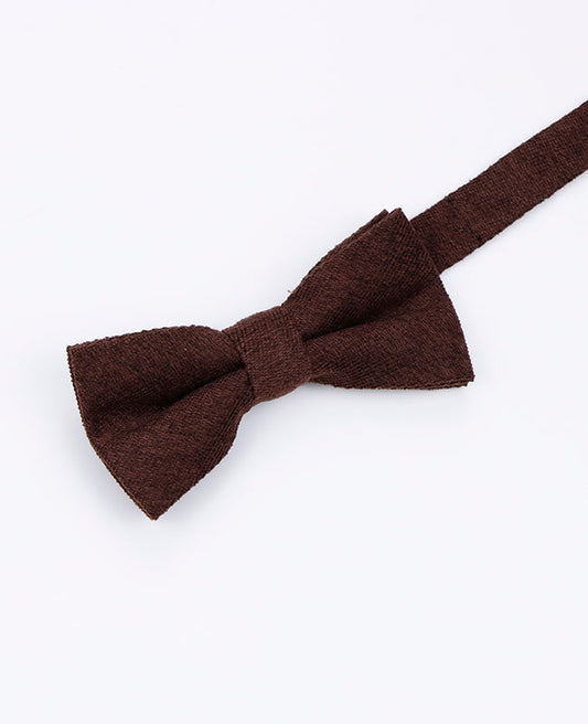 Noeud Papillon Marron n°2 Enfant en Effet Velours | Simon - Unipap's