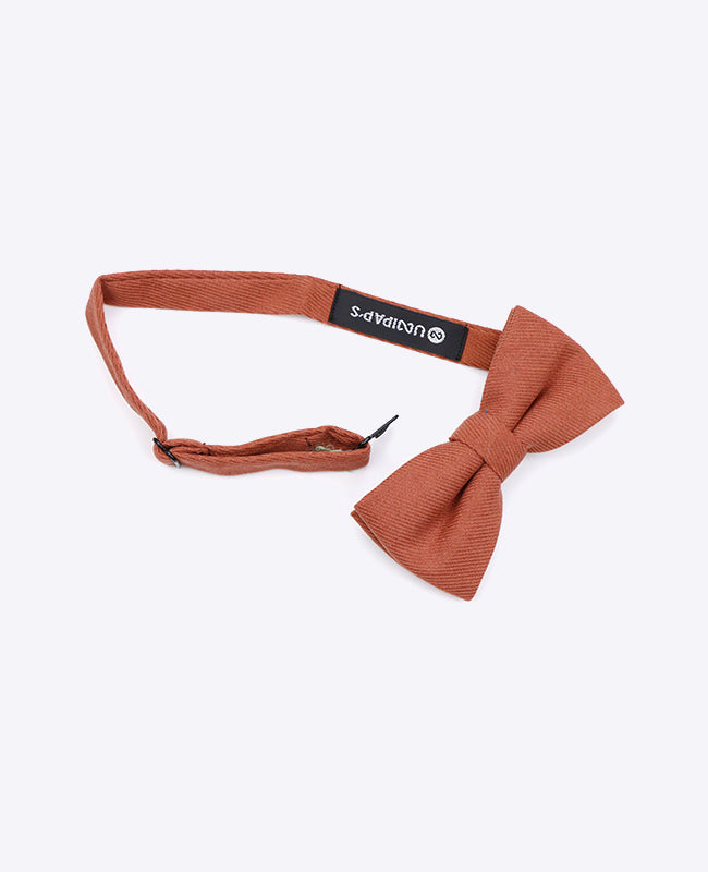 Noeud Papillon Orange n°3 Enfant en Effet Velours | Simon - Unipap's