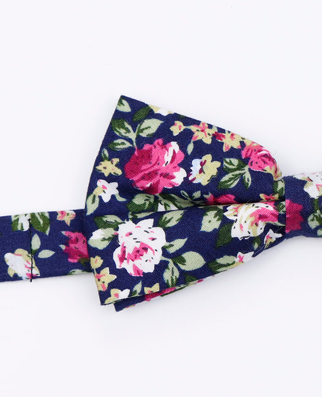 Noeud Papillon Liberty Bleu n°1 Homme en Coton | Charles - Unipap's