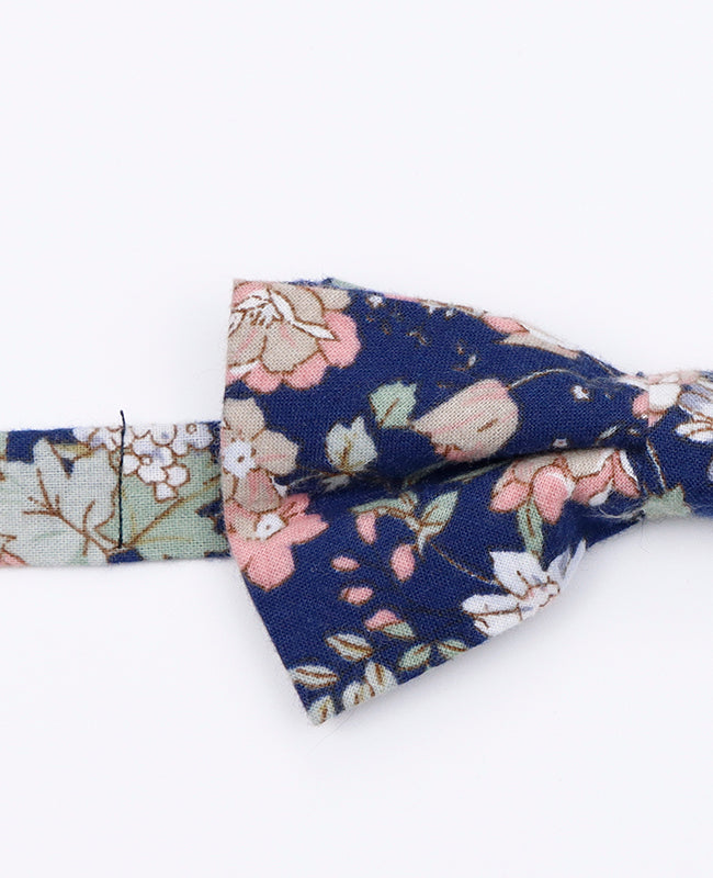 Noeud Papillon Liberty Bleu n°3 Homme en Coton | Charles - Unipap's