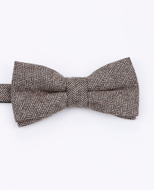 Noeud Papillon Gris n°3 Homme en Laine | Claude - Unipap's