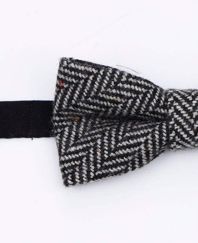 Noeud Papillon Tartan Gris n°1 Homme en Laine | Norbert - Unipap's