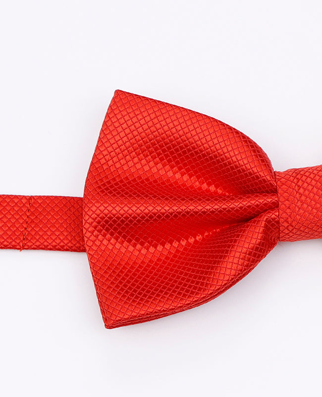 Noeud Papillon Rouge n°2 Homme en Polyester | Martin - Unipap's