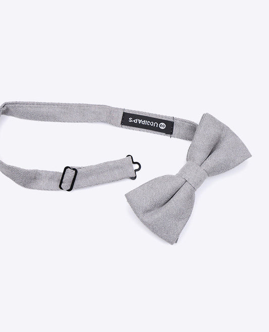 Noeud Papillon Gris n°1 Homme en Effet Velours | Simon - Unipap's