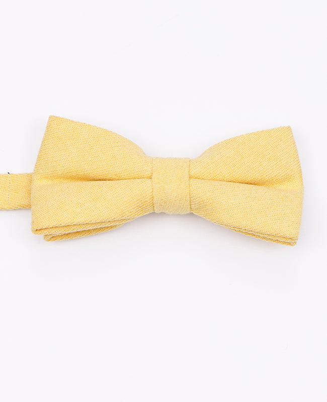 Noeud Papillon Jaune n°1 Homme en Effet Velours | Simon - Unipap's