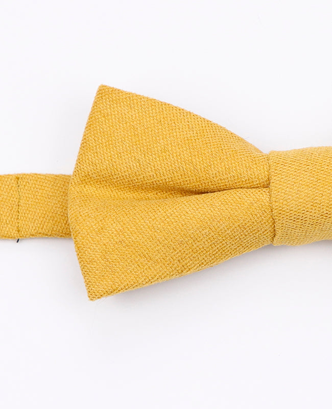 Noeud Papillon Jaune n°2 Homme en Effet Velours | Simon - Unipap's