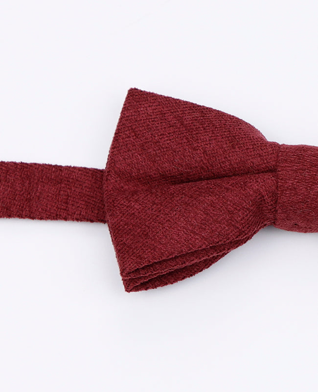 Noeud Papillon Rouge n°1 Homme en Effet Velours | Simon - Unipap's