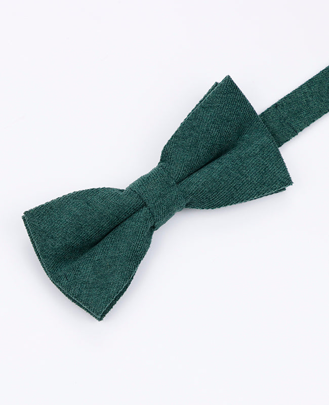 Noeud Papillon Vert n°1 Homme en Effet Velours | Simon - Unipap's