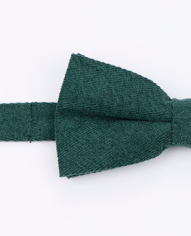 Noeud Papillon Vert n°1 Homme en Effet Velours | Simon - Unipap's