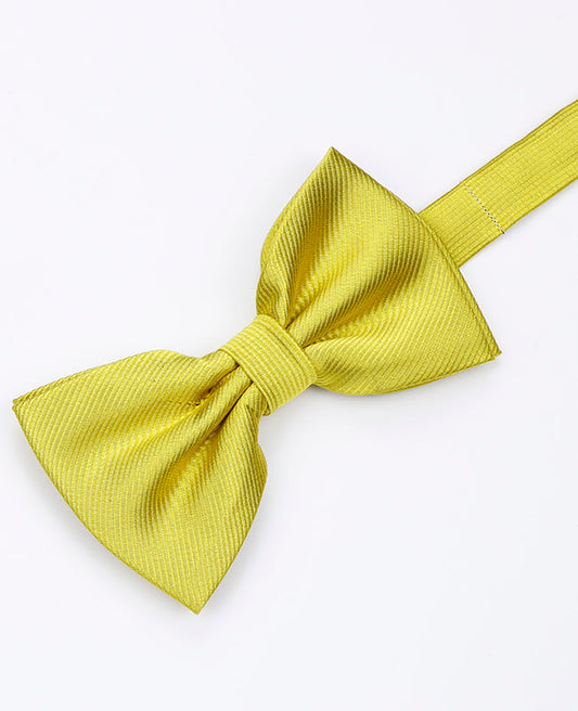 Noeud Papillon XL Jaune n°2 Homme en Polyester | Lucien - Unipap's