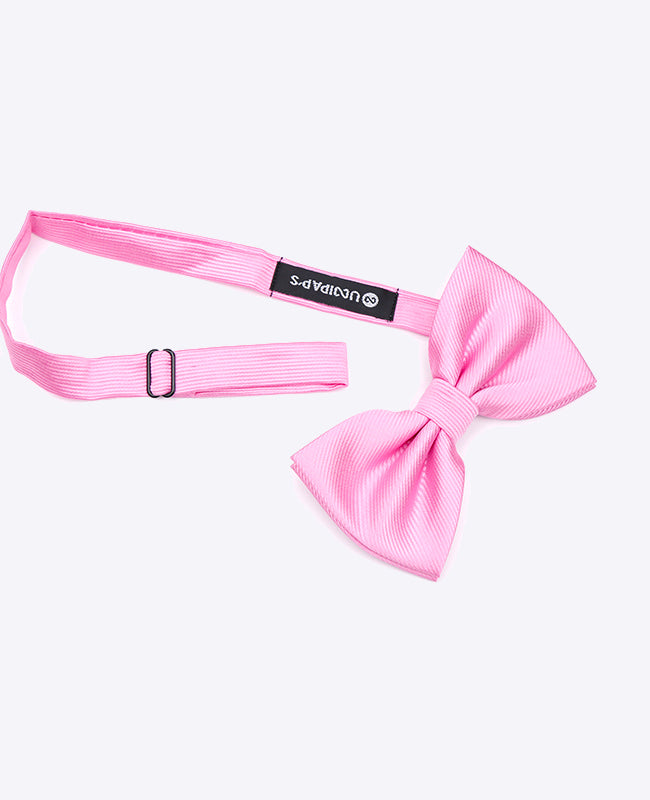 Noeud Papillon XL Rose Homme en Polyester | Lucien - Unipap's