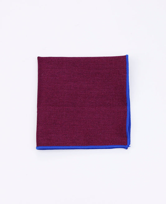 Pochette de Costume Rouge n°1 en Lin | Basile - Unipap's