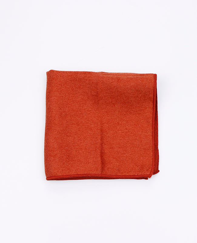 Pochette de Costume Orange n°2 en Effet Velours | Simon - Unipap's