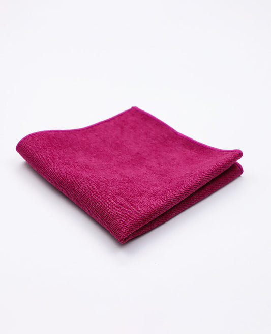 Pochette de Costume Violet n°3 en Effet Velours | Simon - Unipap's